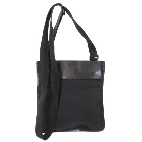 Gucci Logo Shoulder Bag Canvas Leather - Picture 2 of 10